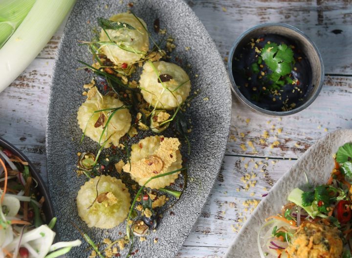 Braised Leek Ravioli 4